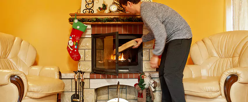 Gas to Wood-Burning Fireplace Conversion Services in Longview, Texas
