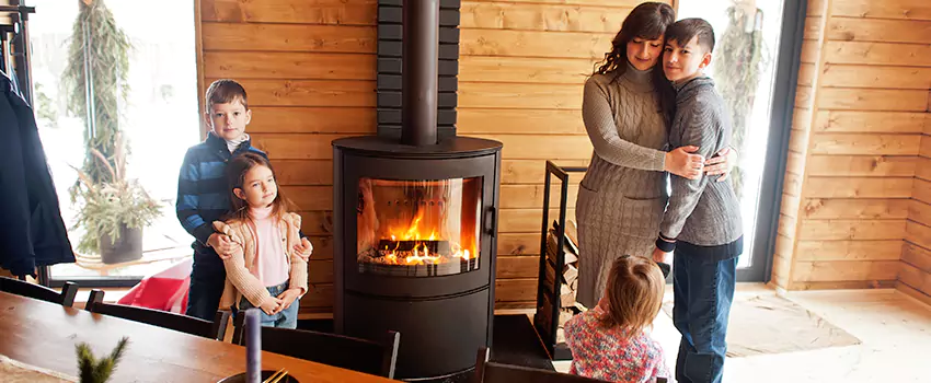 Morso Cast Iron Fireplace Insert Installation in Longview, Texas