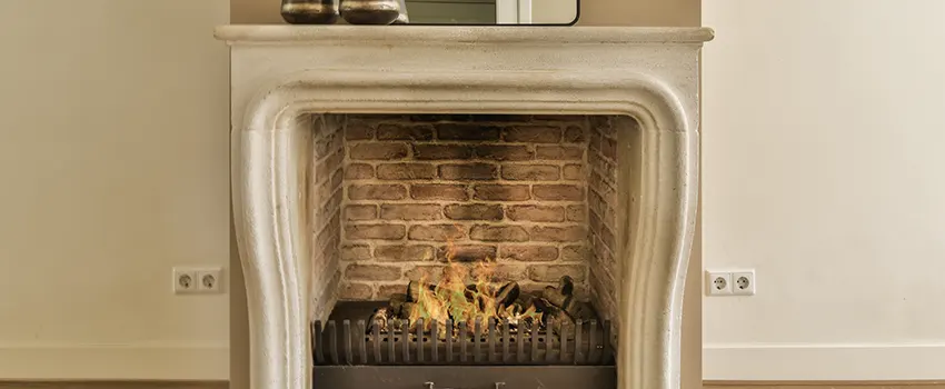 Vintage-style Fireplace Redesign in Longview, Texas