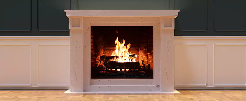 Open Flame Wood-Burning Fireplace Installation Services in Longview, Texas