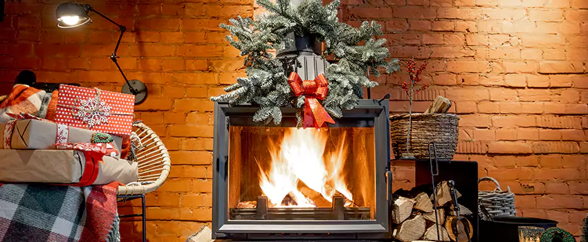 Travis Industries Linear Gas Fireplace Installation in Longview, Texas