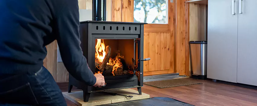 Open Hearth Wood Fireplace Installation in Longview, TX