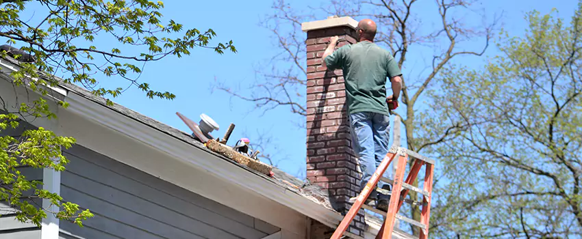 Vinyl and PVC Chimney Flashing Installation in Longview, TX