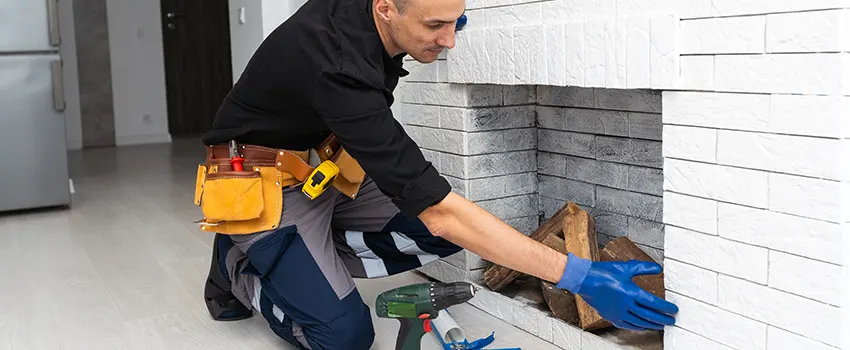 Fireplace Damaged Damper Frame Repair Services in Longview, Texas
