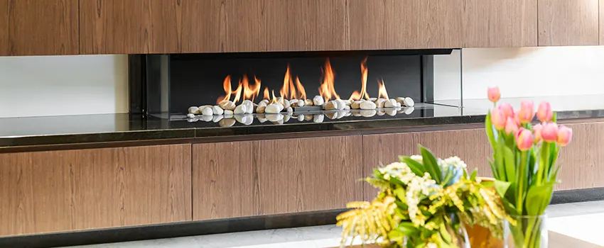 Double-height Fireplace Design Refurbishment in Longview, Texas